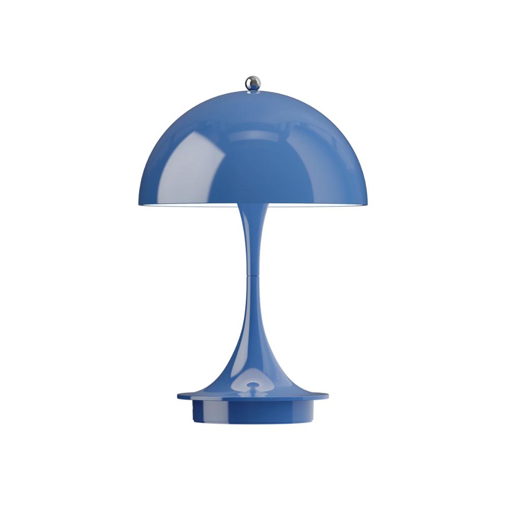 Louis Poulsen Verner Panton Panthella 160 Portable V3 Akkuleuchte Opaque Indigo Blue Louis Poulsen Verner Panton Panthella 160 Portable V3 Akkuleuchte Opaque Indigo Blue
