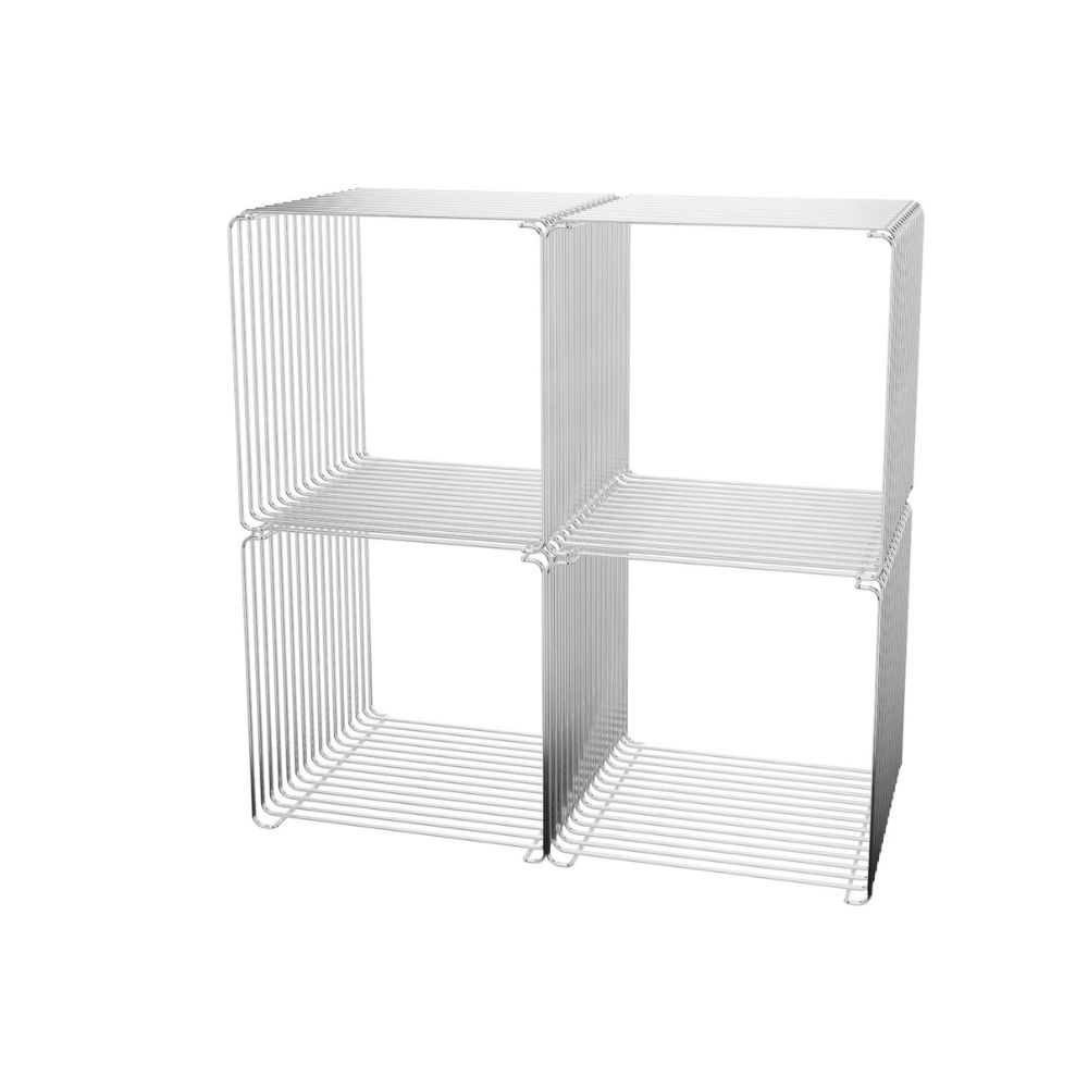 Montana Panton Wire Chrom 2x2 von Verner Panton