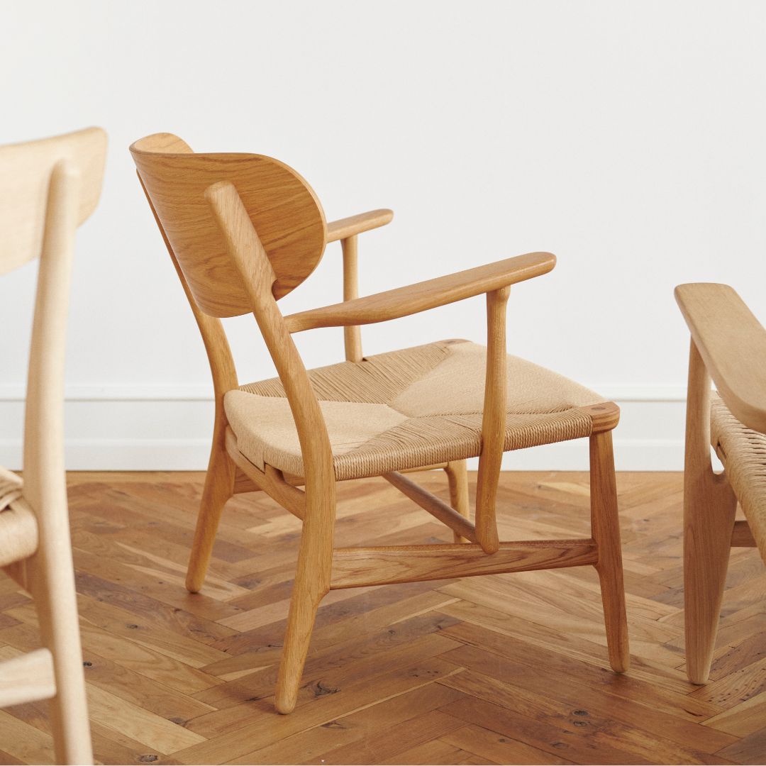 Carl Hansen & Søn CH22 Lounge Chair Sessel Eiche geölt