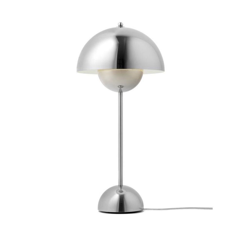 &Tradition Flowerpot VP3 Tischleuchte Chrome-plated &Tradition Flowerpot VP3 Tischleuchte Chrome-plated