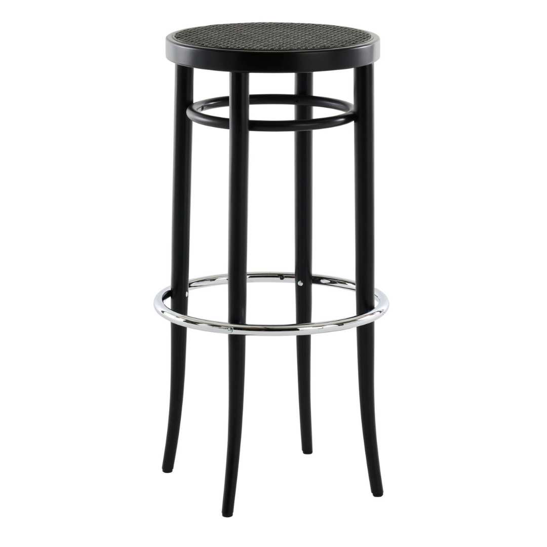 Thonet 204 RH Bugholzbarhocker Dark Melange