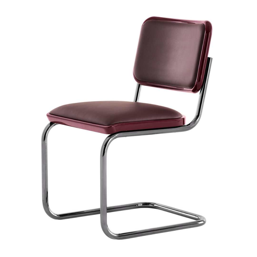 JS . Thonet S32 P Serious 02 - Freischwinger