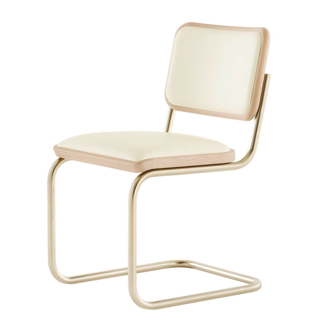 JS . Thonet S32 P Nordic 03 - Freischwinger