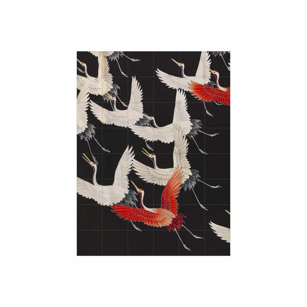 ixxi-kimono-with-cranes-black ixxi-kimono-with-cranes-black