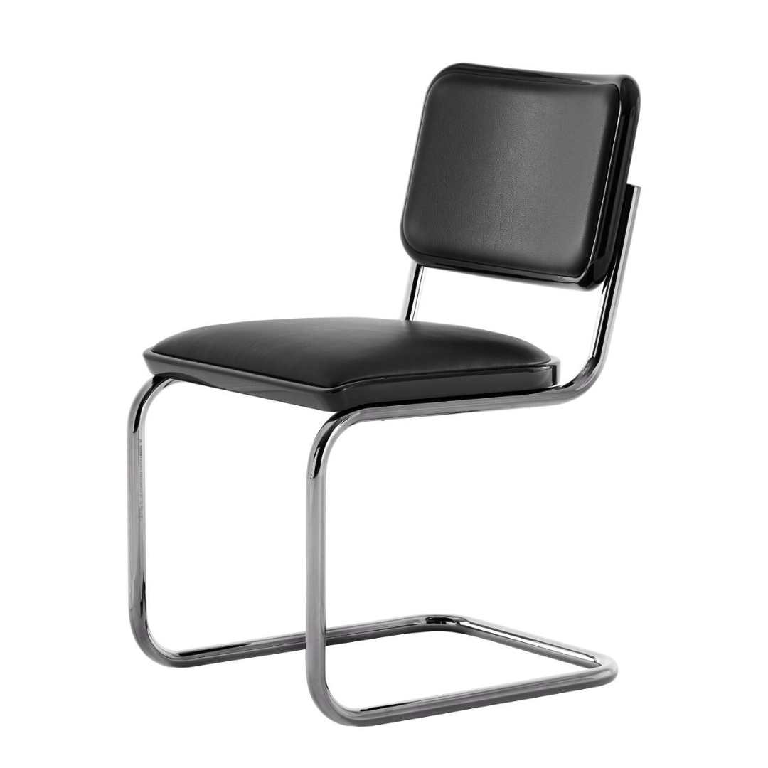 JS . Thonet S32 P Serious 01 - Freischwinger