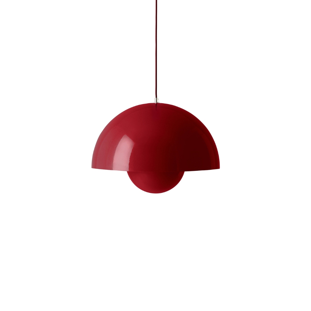 &Tradition Flowerpot VP2 Pendelleuchte Vermilion Red