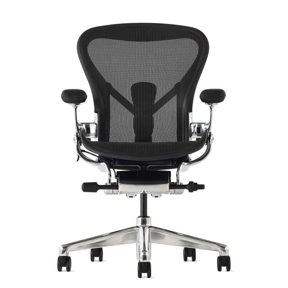 herman-miller-aeron-onyx-polished-polliert-gestell-frame-img2