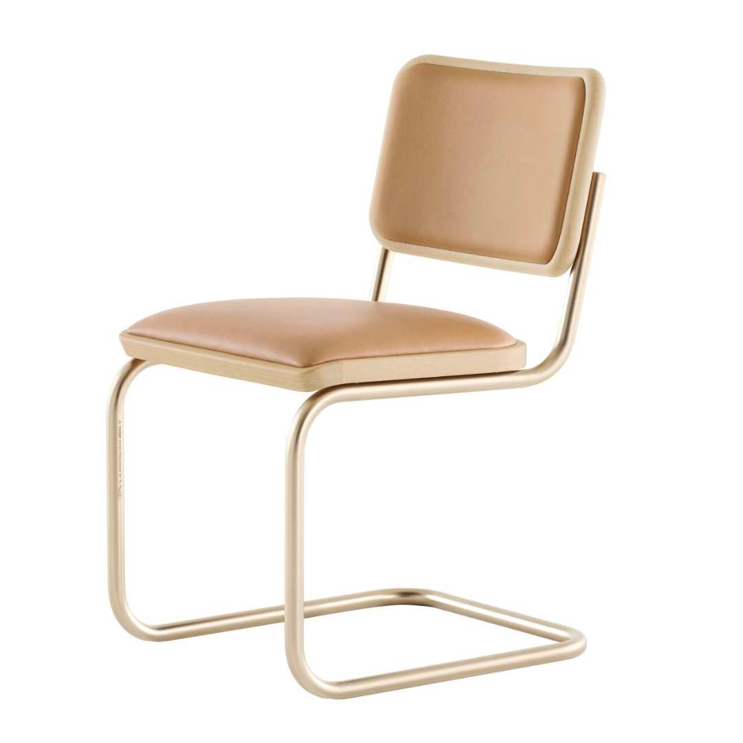 JS . Thonet S32 P Nordic 01 - Freischwinger