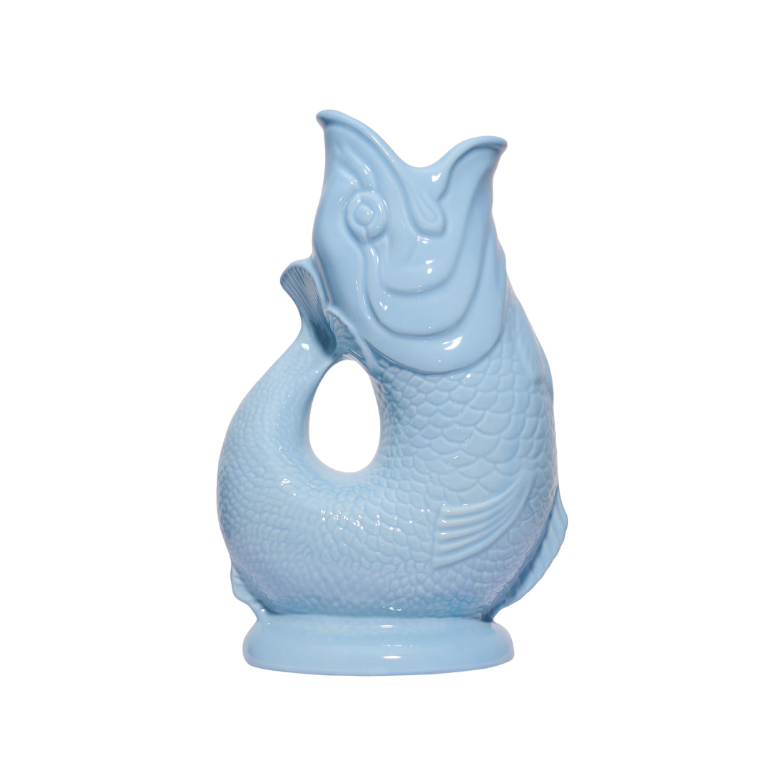 Hellblaue Pale Blue 1,2l XL GluckiGluck - Gluggle Jug Karaffe Hellblaue Pale Blue 1,2l XL GluckiGluck - Gluggle Jug Karaffe