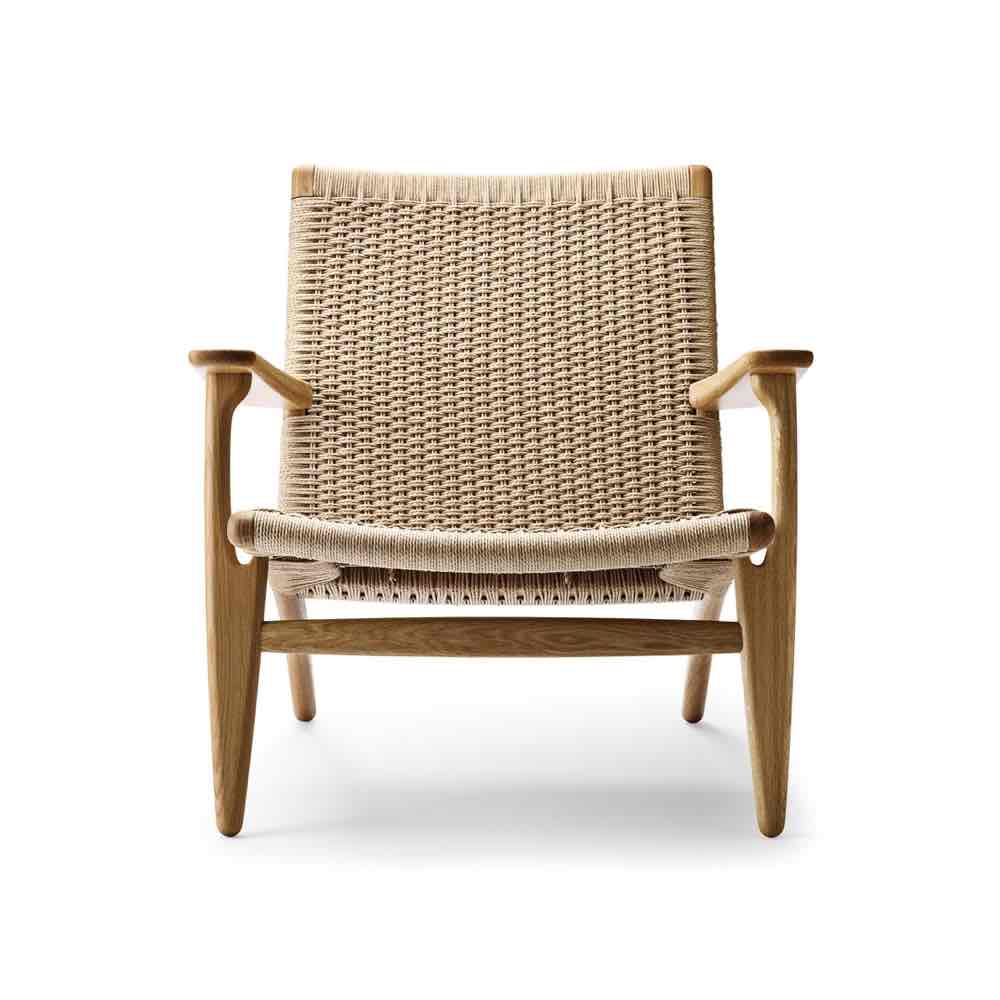 Carl Hansen & Søn CH25 Lounge Sessel Eiche geölt Natur