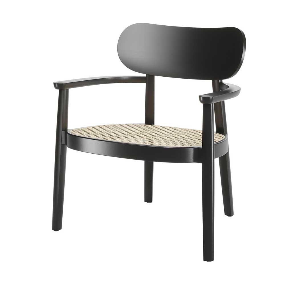 thonet-119f-sessel-sebastian-herkner-front-schwarz-gebeizt-rohrgeflecht