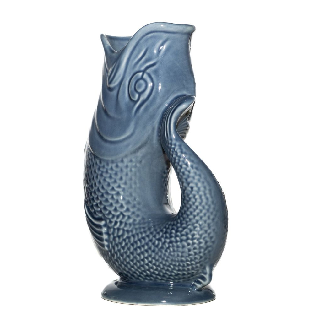 Blaugrau blue grey 1,2l XL GluckiGluck - Gluggle Jug Karaffe Blaugrau blue grey 1,2l XL GluckiGluck - Gluggle Jug Karaffe