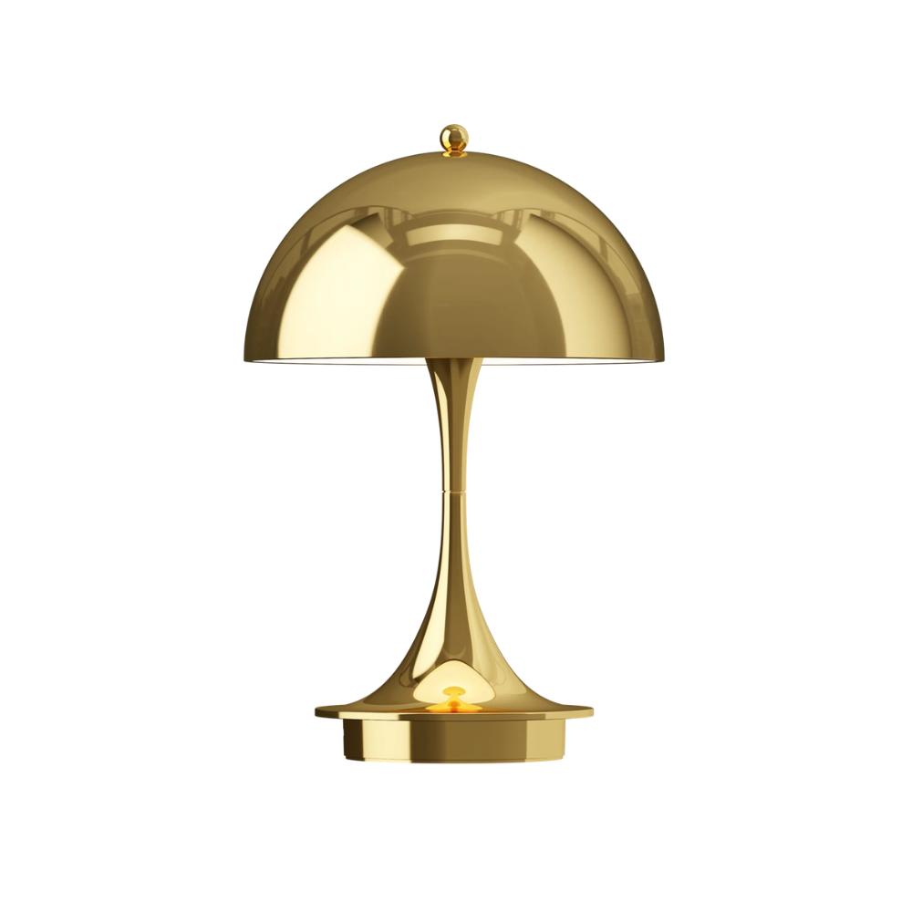 Louis Poulsen Verner Panton Panthella 160 Portable V3 Akkuleuchte Metal Brass Louis Poulsen Verner Panton Panthella 160 Portable V3 Akkuleuchte Metal Brass