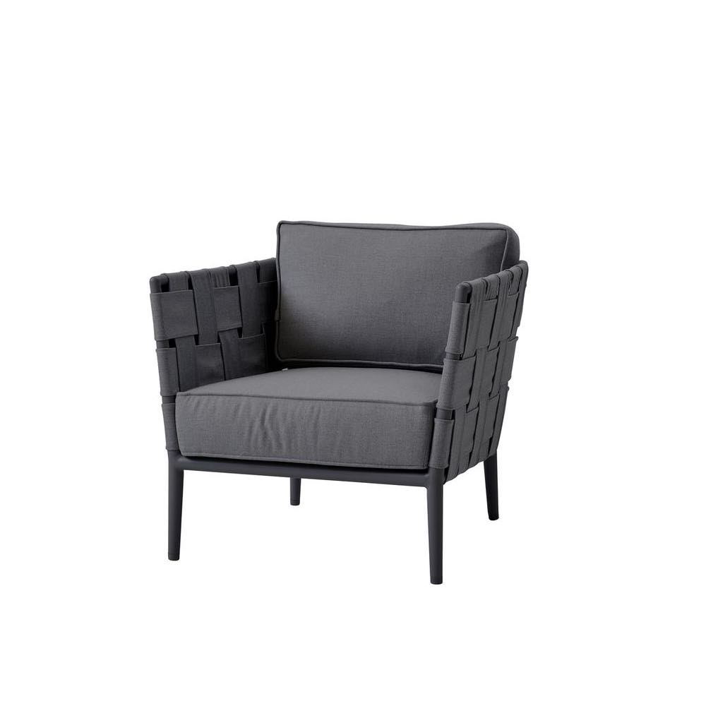 cane-line-conic-loungesessel-grey cane-line-conic-loungesessel-grey