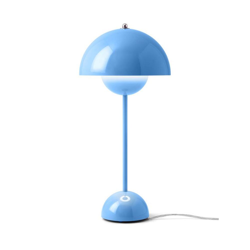 &Tradition Flowerpot VP3 Tischleuchte Swim Blue