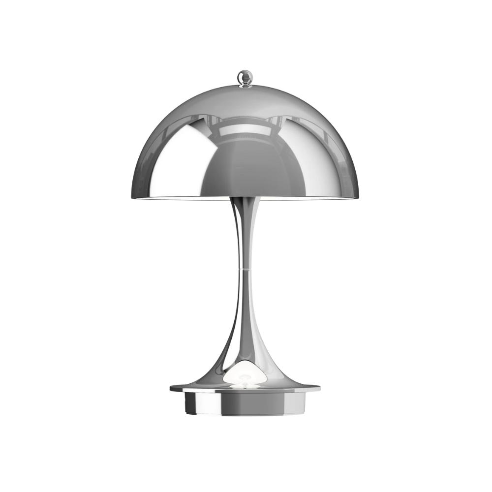 Louis Poulsen Verner Panton Panthella 160 Portable V3 Akkuleuchte Metal Chrome Louis Poulsen Verner Panton Panthella 160 Portable V3 Akkuleuchte Metal Chrome