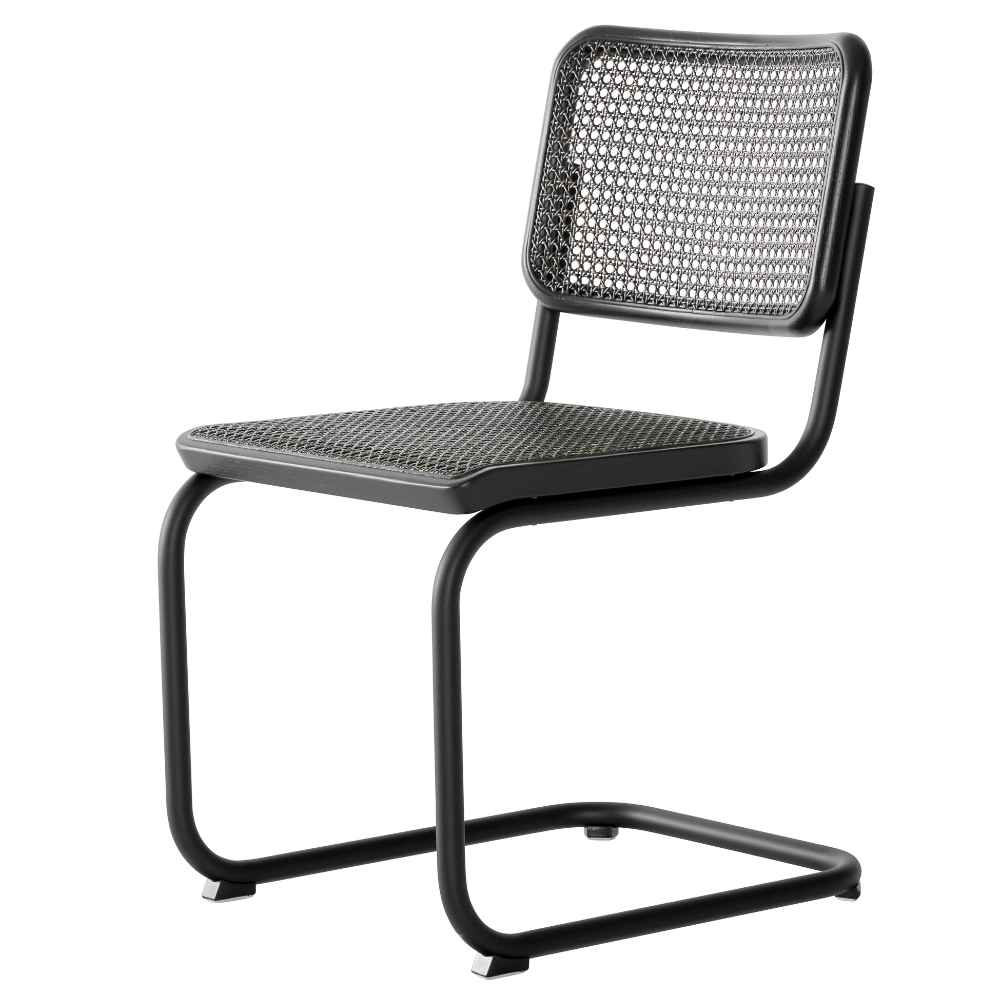 THONET S32V ブラック 美品 新入荷商品】 THONET S32 Black size / W455 D560 H800 SH440