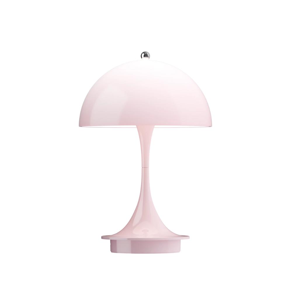 Louis Poulsen Verner Panton Panthella 160 Portable V3 Akkuleuchte Opal Pale Rose Louis Poulsen Verner Panton Panthella 160 Portable V3 Akkuleuchte Opal Pale Rose
