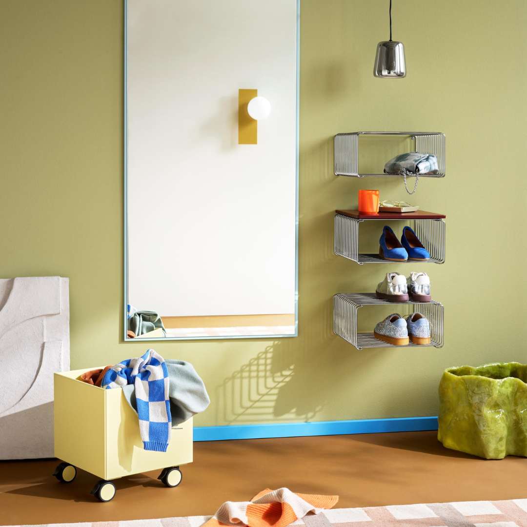 Montana Panton Wire Drahtregal Single, Half Height Chrome