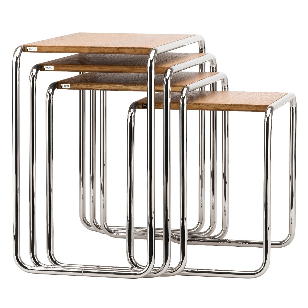 Thonet B9 a-d Pure Materials Marcel Breuer Satztische Thonet B9 a-d Pure Materials Marcel Breuer Satztische