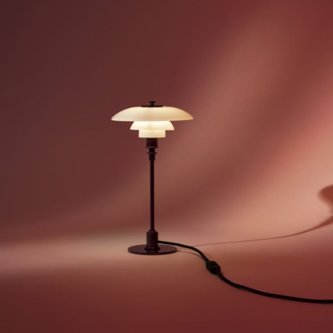 Louis Poulsen PH 2/1 glossy burgundy