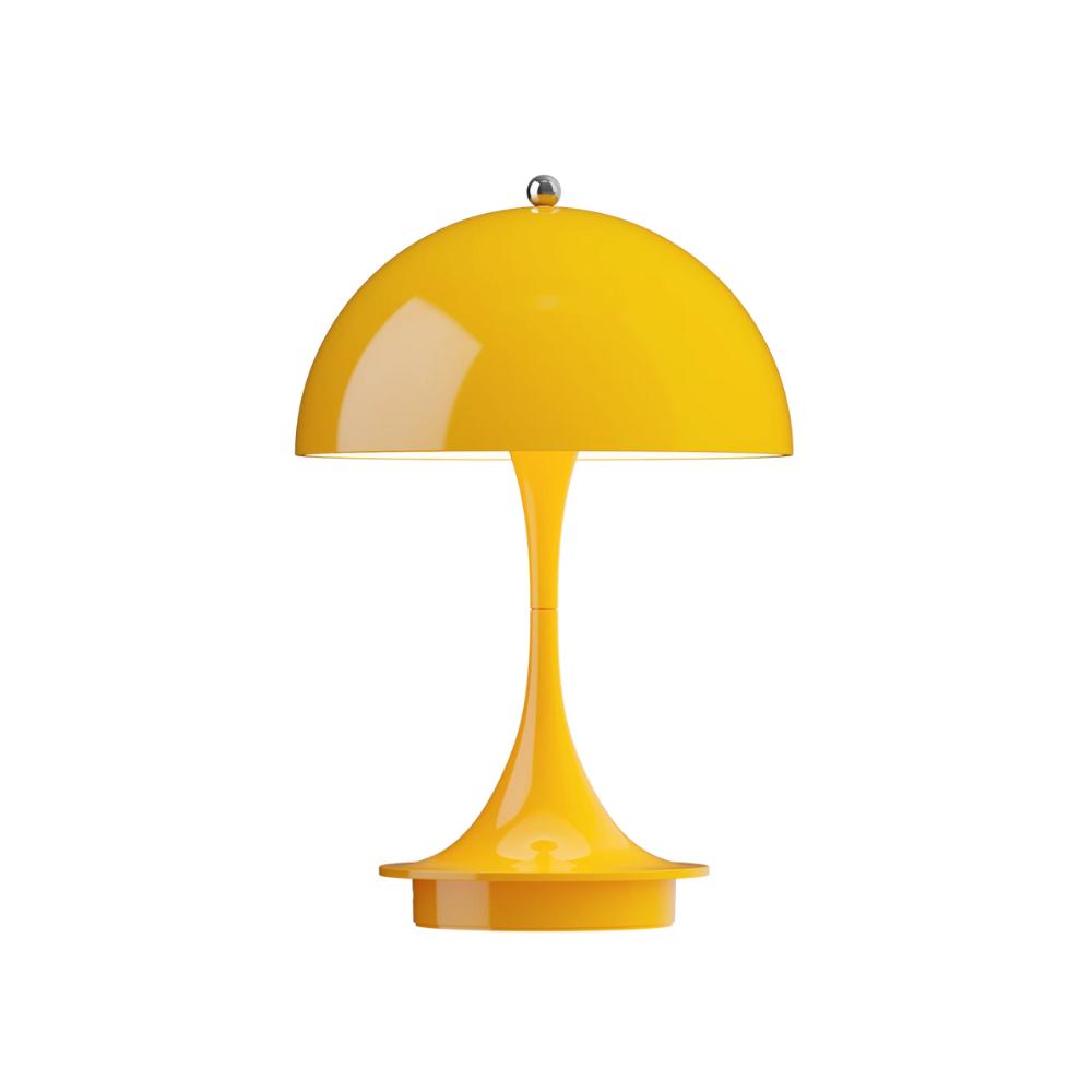 Louis Poulsen Verner Panton Panthella 160 Portable V3 Akkuleuchte Opaque Yellow Louis Poulsen Verner Panton Panthella 160 Portable V3 Akkuleuchte Opaque Yellow