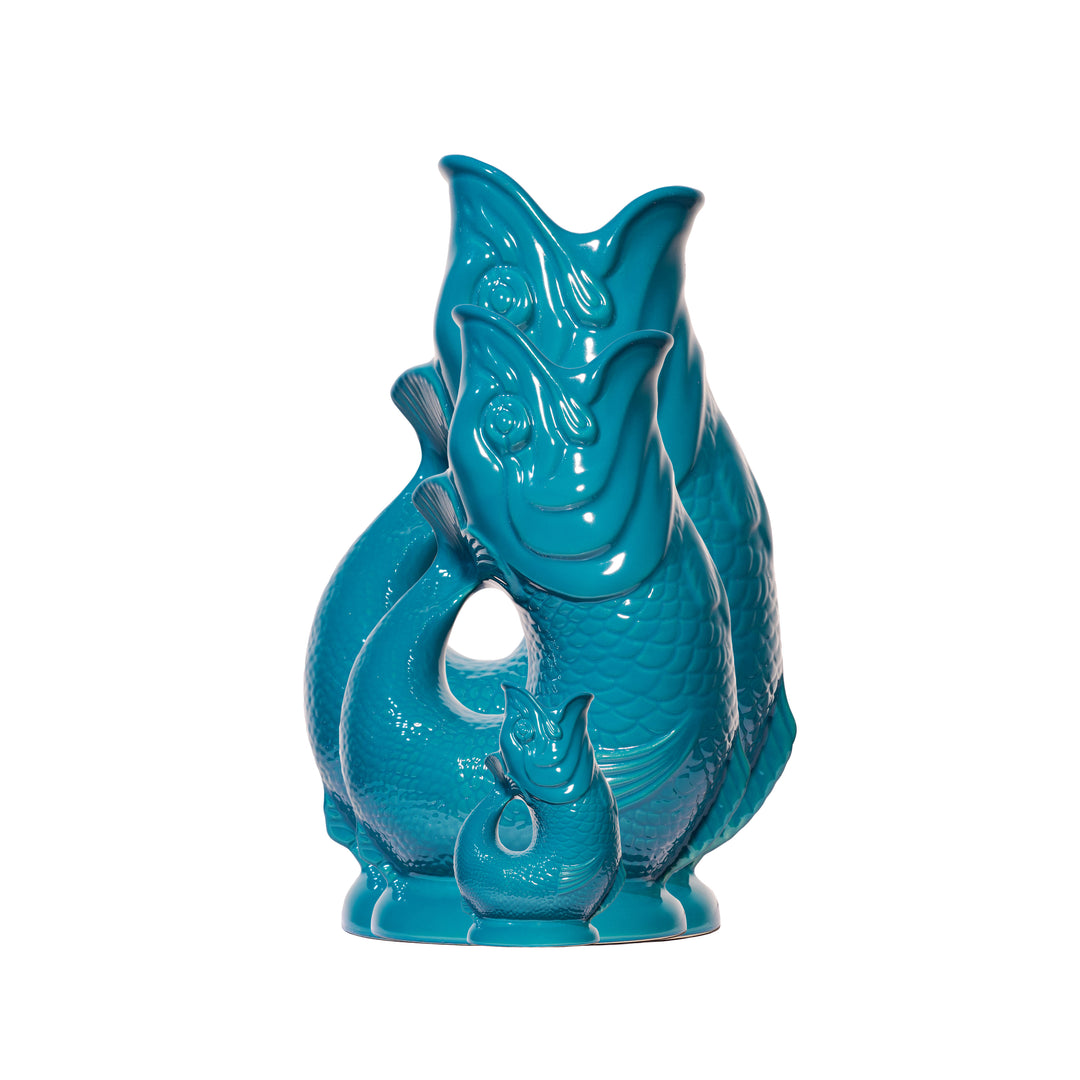 GluckiGluck Bluegreen mini  - Gluggle Jug Karaffe