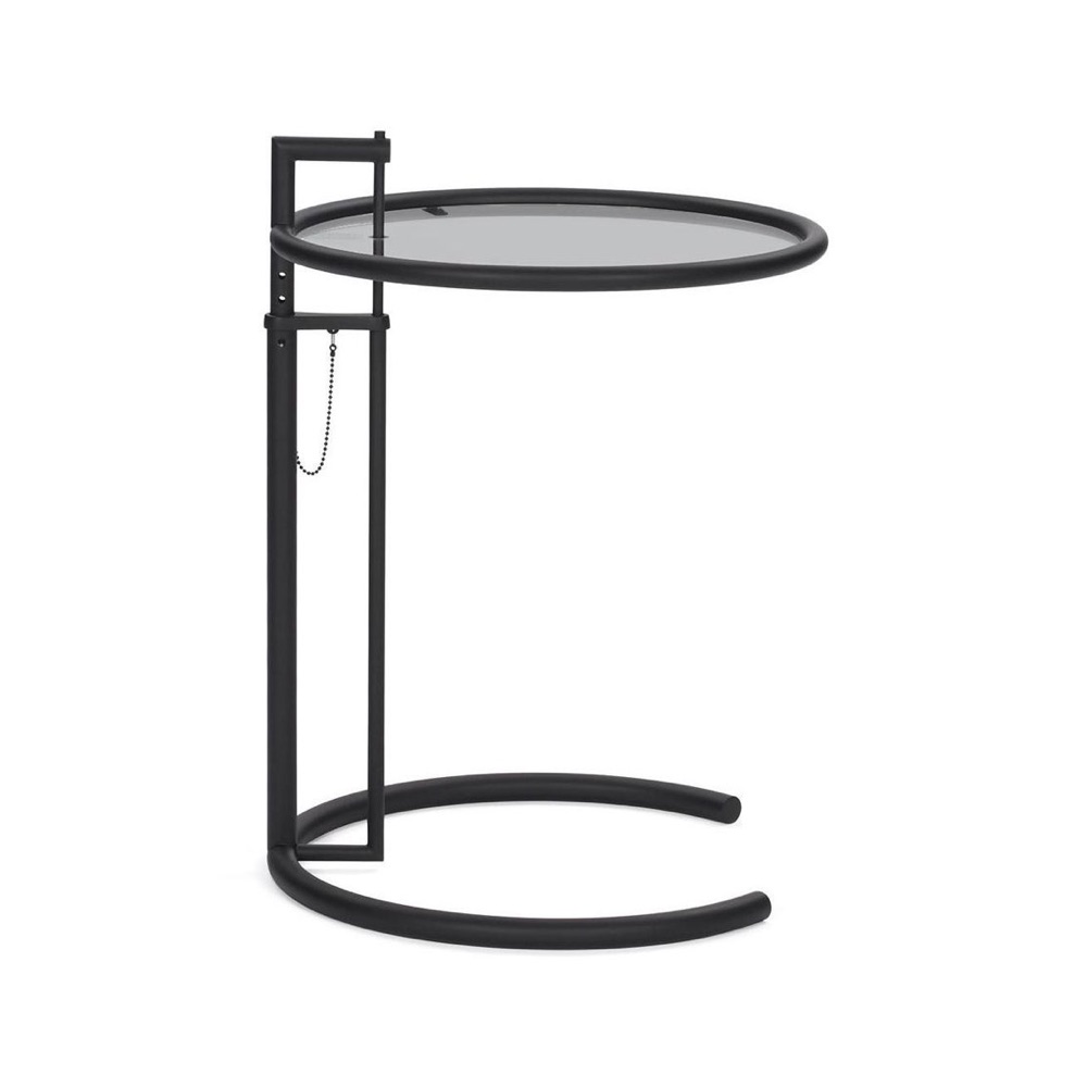ClassiCon Eileen Gray Adjustable Tisch E1027 Black Version Beistelltisch 