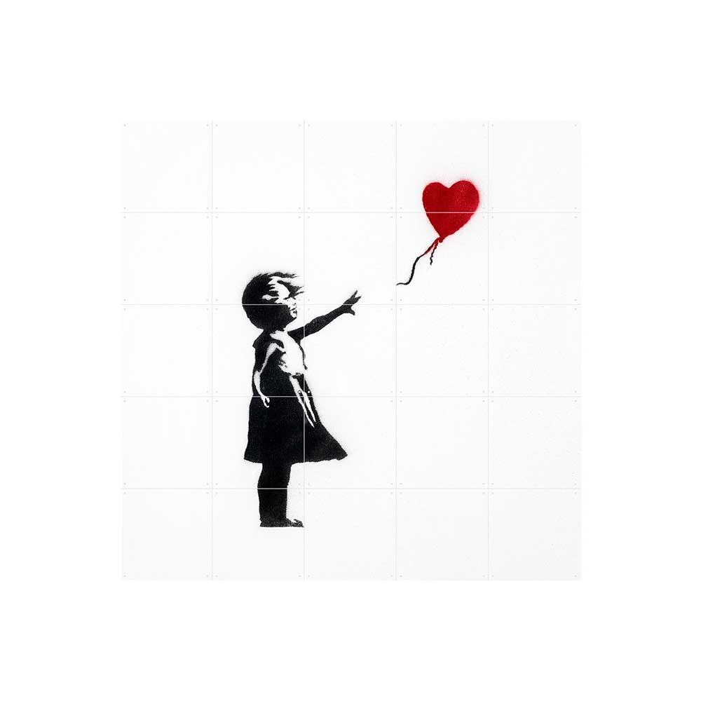 IXXI - Banksy Girl with Balloon Wanddekoration 