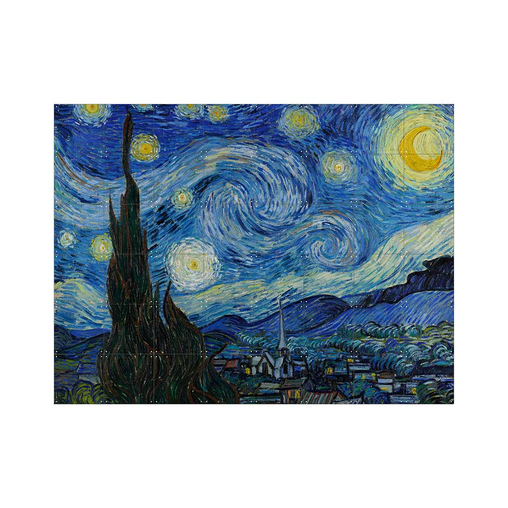 IXXI - Sternennacht - The Starry Night - Van Gogh Wanddekoration 160 x 120 cm
