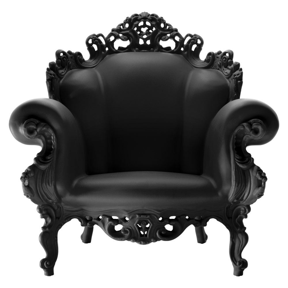 Magis Proust Sessel schwarz matt