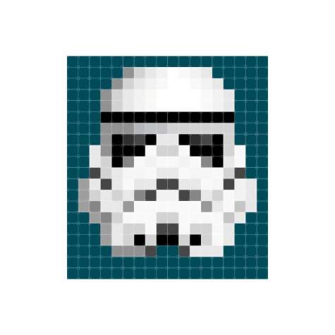 IXXI Star Wars Stormtrooper Pixel 