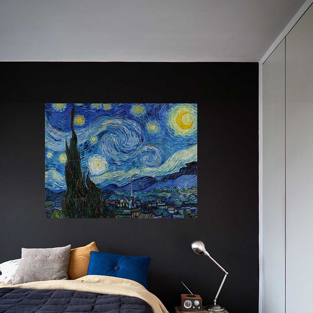 IXXI - Sternennacht - The Starry Night - Van Gogh Wanddekoration 