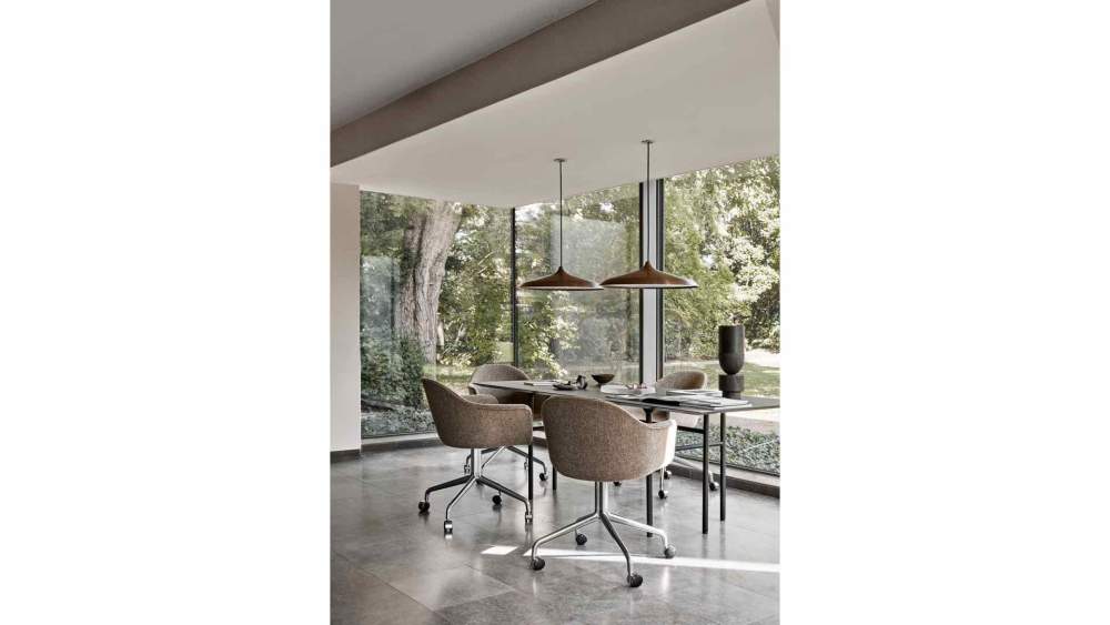 Audo Harbour Dining Chair Drehgestell 