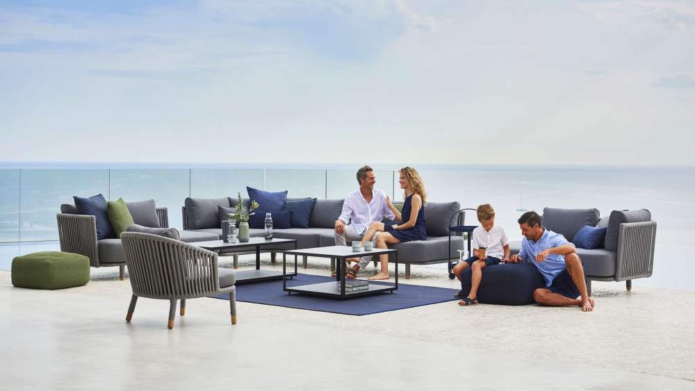 Cane-line Moments 2-Sitzer, Outdoor Sofa links 