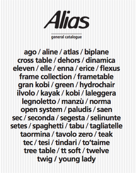 Alias Katalog 2016