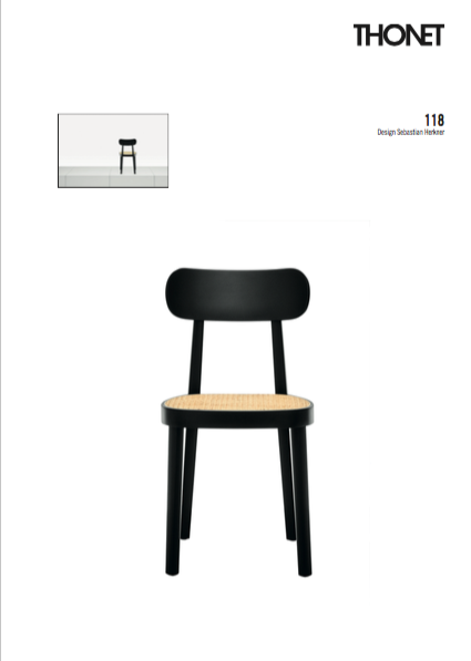 Thonet 118 Factsheet