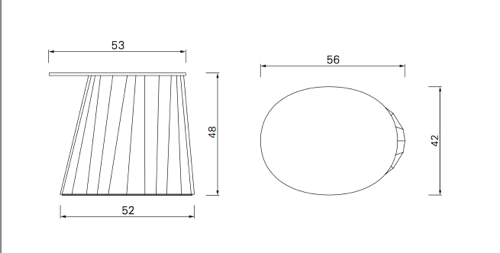 Pli Side Table