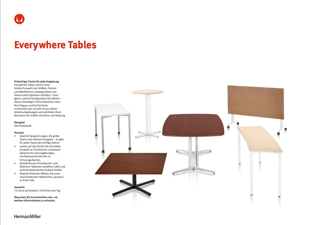 Herman Miller Everywhere Table